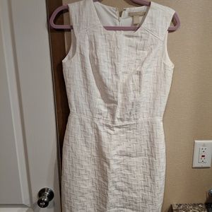 White mini dress